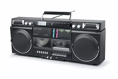 Kaufen MUSE Bluetooth Retro Boombox Radio, CD, Kassettenrekorder, 80W Ausgangsleistung • 376.35€