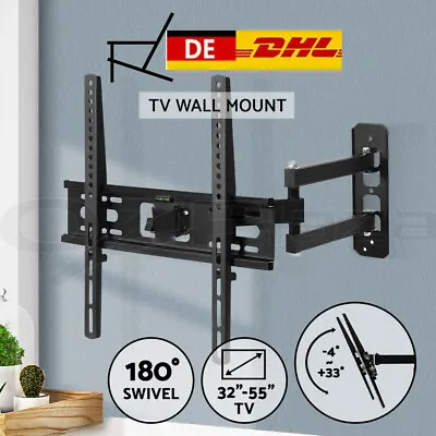 Kaufen TV Wandhalterung LED LCD 32 – 65 Zoll Schwenkbar Wandhalter Fernseher Neigbar • 24.90€
