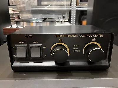 Kaufen TC-26 Stereo Speaker Contro Unit Umschalter Lautsprecher • 35€