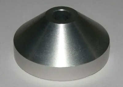 Kaufen Single Puck / Silber / Konisch / 7  Vinyl Metall Kegelförmig Mittelstück Adapter • 14€