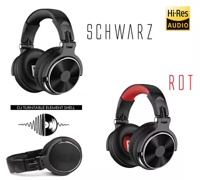 Kaufen OneOdio Gaming DJ Kopfhörer Studiokopfhörer HiFi Ohrhörer Headphones • 57.90€