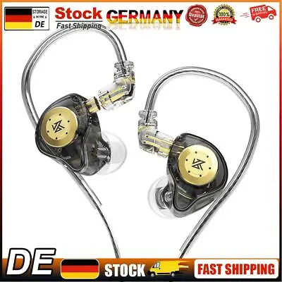Kaufen KZ-EDX Pro HIFI Bass Earphone Sport Monitor In Ear Headphone (Black No Mic) • 14.03€