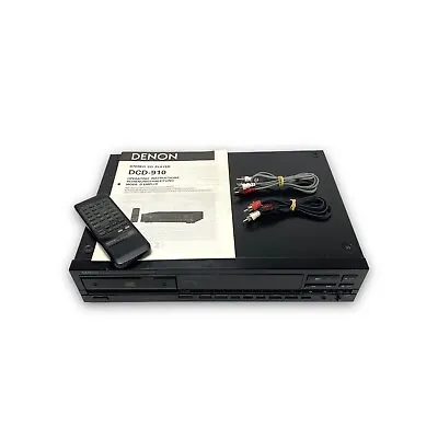 Kaufen Denon Stereo CD Player DCD - 910 Mit Fernbedienung RC 215 , Anleitung Hifi • 149.99€