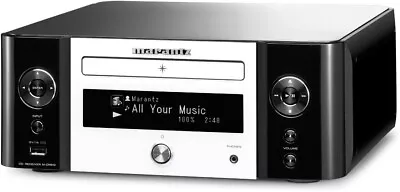 Kaufen Marantz M-CR610 CD Receiver Kompaktanlage CD-Player Air Play WLAN Schwarz/Weiß • 299€