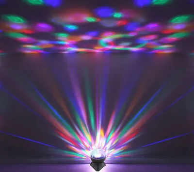 Kaufen Discokugel Lautsprecher Dekolampe RGB LED Tischleuchte Rotierend Lichteffekt • 22.99€