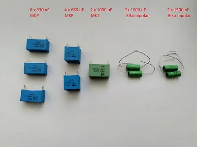 Kaufen ERO VISHAY Kondensatoren 0,33 UF MKP 0,68 µF 1,0 MKT 1,5 Elko Für Frequenzweiche • 3.33€