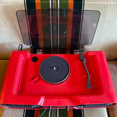 Kaufen Junk VICTOR TE-7400 Vintage Analog Plattenspieler Rot Gebraucht • 338€