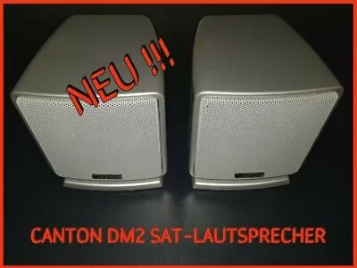 Kaufen CANTON DM2 Digital-Movie SAT-LAUTSPRECHER 2.0 Silber NEU & OVP ! • 189€