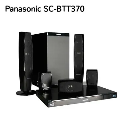 Kaufen Panasonic SC-BTT370EGK 1000W 3D Full HD Blue-Ray 5.1. Dolby Digital Soundsystem • 270€