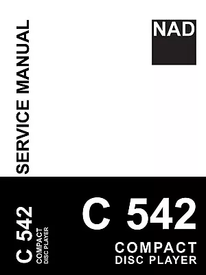 Kaufen Service Manual-Anleitung Für NAD C 542 NK2  • 13€