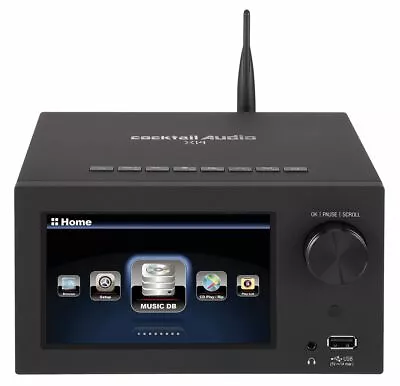 Kaufen CocktailAudio X14 Schwarz All-in-One HD HiFi-System 1TB 2,5  Festplatte • 819€