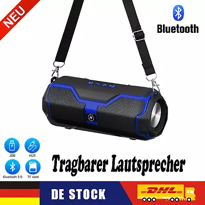 Kaufen Tragbarer Mini Bluetooth Lautsprecher HIFI Stereo Subwoofer TWS Musicbox USB FM • 17.99€