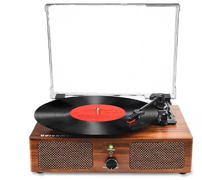 Kaufen Plattenspieler Bluetooth Vinyl Lautsprecher Vintage USB Musik , Nr.1556 • 60.60€