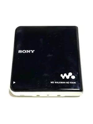 Kaufen Sony MZ-E630 MD Walkman Tragbarer Player MDLP Schwarz / Funktionsgeprüft • 66.62€
