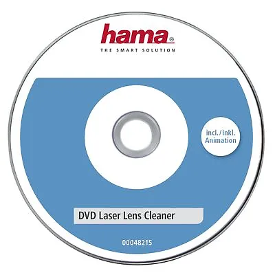 Kaufen Hama DVD Reinigungsdisc Deluxe Mit 6 Mikrobürsten Und Laser Laufwerk DVD-Player • 13.49€