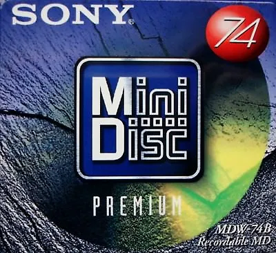 Kaufen SONY MD MDW-74B SONY Premium Digital Audio MiniDisc • 11€