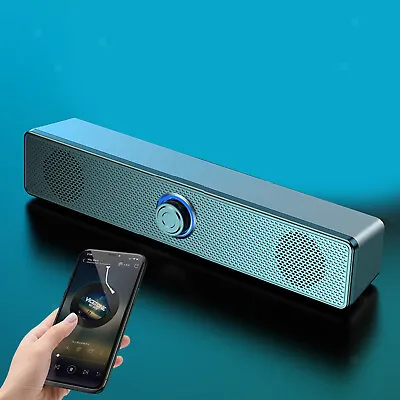 Kaufen TV Soundbar Kabelgebundener Bluetooth Lautsprecher Lautstärkeregler Für PC • 22.43€