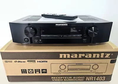 Kaufen Marantz NR-1403 5.1 AV Sourround Receiver  HDMI Optische & Coaxial Eingang - OVP • 259.99€