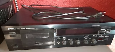 Kaufen Yamaha KX - 393 Natural Sound Stereo Cassette Deck Mit Bed. Anleitung  • 94€