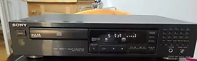 Kaufen SONY COMPACT DISC PLAYER CDP-195 Pulse D/A Converter CD-Spieler Oberklasse • 49€