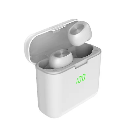 Kaufen Kopfhörer Bluetooth 5.1 Touch Control In-Ear Ohrhörer Wireless Headset Neu Weiß • 17.99€