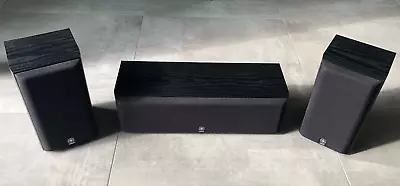 Kaufen Yamaha Hifi Lautsprecher Set 1xNS-C55, 2xNS-E55, Schwarz - Sehr Guter Zustand • 80€