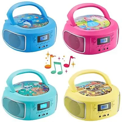 Kaufen Tragbarer MP3 Kinder CD-Player Kinder CD-Radio Boombox Stereoanlage In 4 Farben • 49.90€