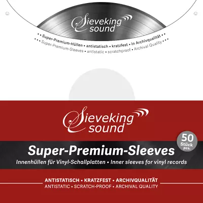 Kaufen Sieveking Sound Super Premium Sleeves - Schallplatten Innenhüllen • 30€