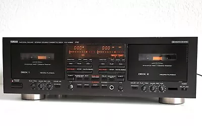 Kaufen YAMAHA KX-W952 RS Natural Sound Doppel Stereo Kassetten Gerät Tape Deck • 232.05€