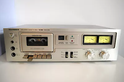 Kaufen Telefunken TC 450 High Com HiFi Stereo Cassette Deck Top Zustand • 90€