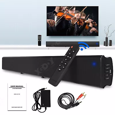 Kaufen 2022 Soundbar Wireless Box 30W Lautsprecher Home TV Bluetooth Soundbar Subwoofer • 37.88€