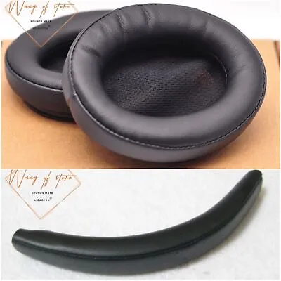 Kaufen Replacement Ear Pads Headband Foam Cushion For Denon AH D1100 AH NC800 Headphone • 9.23€