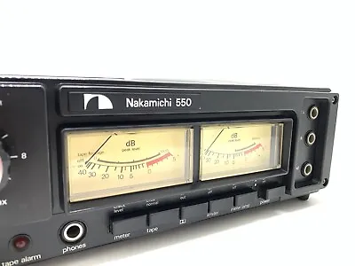 Kaufen Nakamichi 550 Hifi Portable 2Head Kassette Tape Deck Vintage 1977 Work Good Look • 690.89€