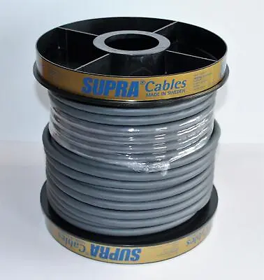 Kaufen Supra Cables LoRad SPC 2.5 Silver Anniversary Edition Netzkabel Meterware 0,5m • 14€