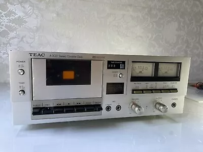 Kaufen Teac A-303 Stereo Cassette Deck Need Service Defekt Für Bastler Seltene Tapedeck • 139.99€