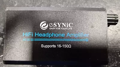 Kaufen ESynic HiFi Kopfhörer Verstärker Tragbarer Amp 3,5 Mm Audio Wiederaufladbarer Kopfhörer A • 26.74€