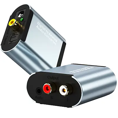 Kaufen Reagle Audio Konverter, Toslink Und Koaxial Zu Analog (Cinch Und 3,5mm Klinke) • 20.99€