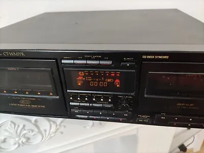 Kaufen Pioneer Ct-wm77r Dual-kassettendeck, 6-kassetten-multiplay-/dolby-hx-pro-player • 749€