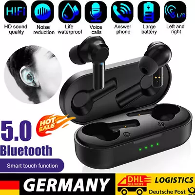 Kaufen Bluetooth 5.1 TWS Kopfhörer Touch Control In-Ear Ohrhörer HiFi Wireless Headsets • 14.10€