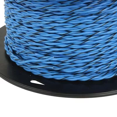 Kaufen 5 Meter Lautsprecherkabel Verdrillt 2,5 Qmm Auto Hifi Kupfer Kabel, Farbe Blau • 25.90€