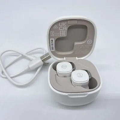 Kaufen Audio-Technica ATH-SQ1TW Kabellose Kopfhörer – Weiß • 75.65€