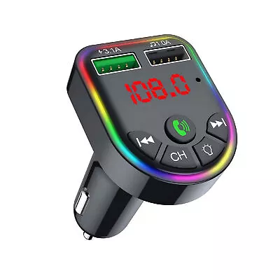 Kaufen Auto Bluetooth 5.0 MP3-Player FM Transmitter Audio-Empfänger Fast Chager • 15.29€