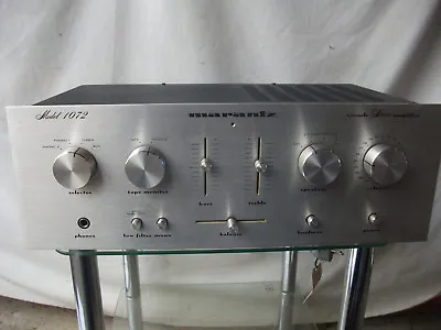 Kaufen Schöner Marantz Console Stereo Amplifier Model 1072 Hifi Verstärker Silbern • 359.99€