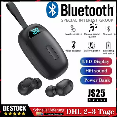 Kaufen Bluetooth 5.3 Sport Kopfhörer Kabellos 60 H Akku Für IPhone Und Android, JS25 • 10.99€