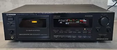 Kaufen Pioneer CT-S610 3-Head Stereo Kassetten Tapedeck • 129€
