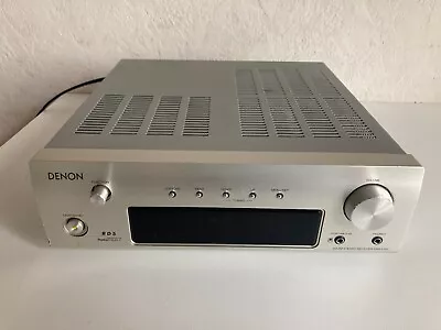 Kaufen DENON DRA-F102 AM-FM Stereo Receiver - Amplifier - Verstärker Mit Radio - Silber • 89.99€