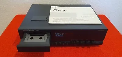 Kaufen Harman/Kardon TD420 Kassettendeck / Stereo Tape Deck Mit Bedienungsanleitung Top • 119€