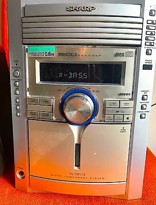 Kaufen Sharp XL-MP 110 H Kompakt Stereoanlage Cassette , 5-fach CD,AM/FM • 12.50€