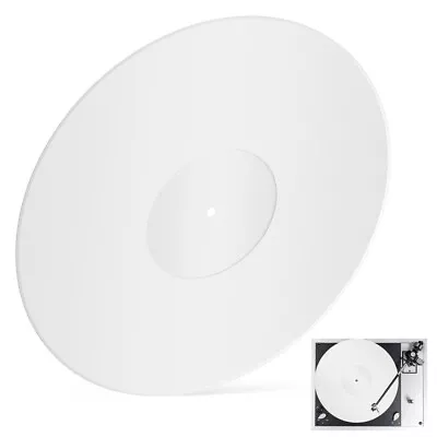 Kaufen  Acryl 12 Zoll Weiße Schallplattenmatte Aus Schutzpolster Für Plattenspieler • 26.49€