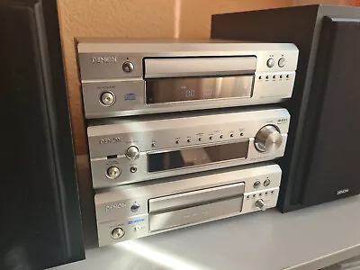 Kaufen Denon CD-Player DCD-F101, Receiver DRA-F101, Cassette Deck DRR-F101, Teildefekt • 79€